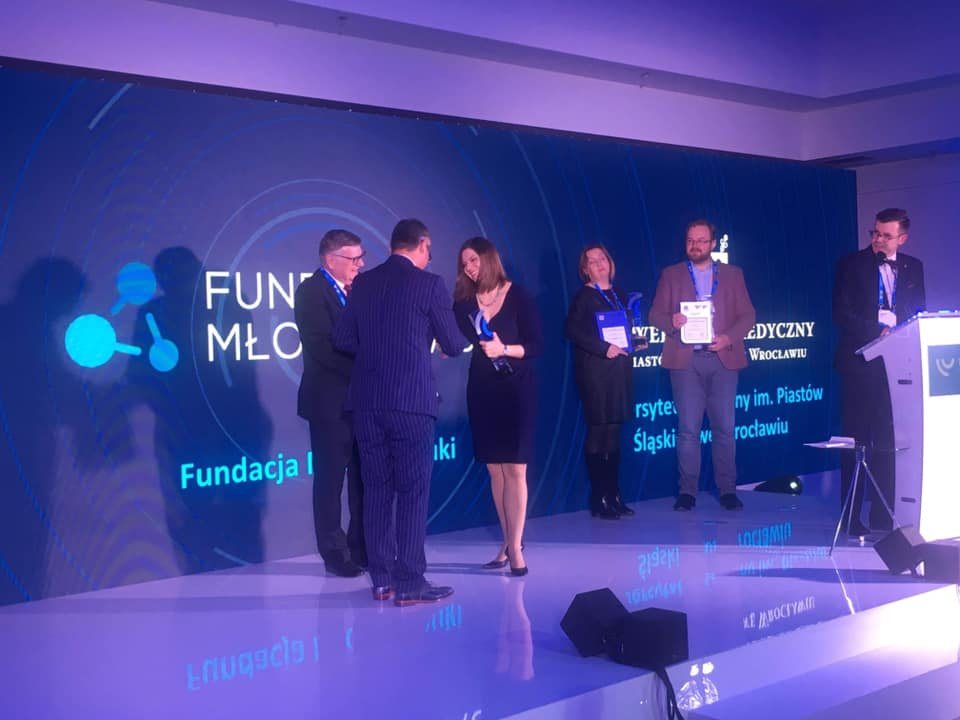 Odbiór Nagrody Specjalnej LUMEN 2019