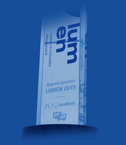 Statuetka – Nagroda Specjalna LUMEN 2019